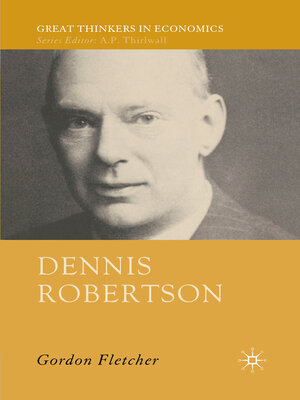 cover image of Dennis Robertson